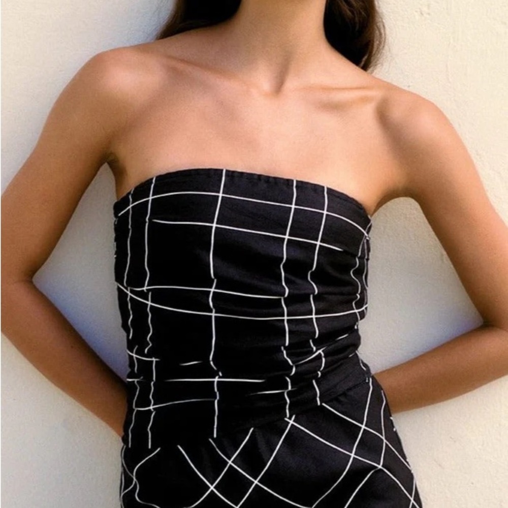 Faithfull the Brand Setubal strapless top XS